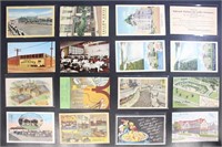 Postcards 575+ 1920s-1950s, 175+ Used, 400 Mint