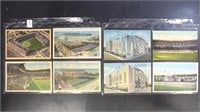 Postcards 16 Stadium Topical, 1920s-1950smostly