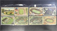 Postcards 18 College Stadiums Topical postcards
