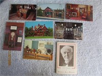 Postcards 7 New Jersey West Orange Thomas Edison