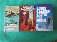 Book Lot Of 3 Louis L'Amour Paperback