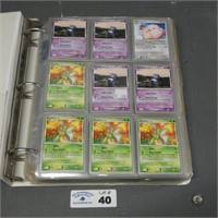 Binder of Assorted Pokemon Cards