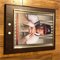 1997 Framed Chipper Jones Atlanta Braves Portrait