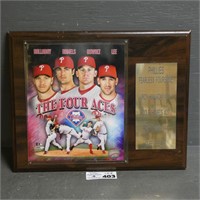Phillies Fearless Foursome Plaque