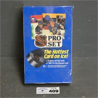 1990 Pro Set NHL Sealed Box of Wax Packs