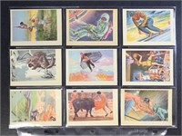 1956 Adventure Gum Cards 20+ different cards, Gum