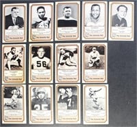 1974 Fleer Football The Immortal Roll Cards, 13 di