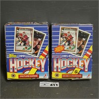 1991 Topps & O-Pee-Chee Hockey Wax Packs