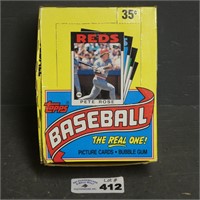 1986 Topps Baseball Full Box of Wax Packs