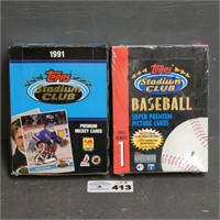 1991 Stadium Club Hockey & 1993 Baseball