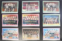 1980-1981 Topps NBA Basketball Team Pin-Up Posters