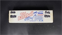 1992 Topps Baseball Cards Factory Set, opened