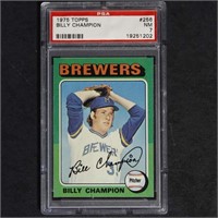 Billy Champion 1975 Topps #256 PSA 7 Baseball Card