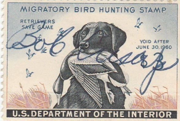 1960 Department of the Interior Duck Hunting Stamp
