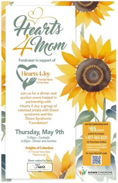 2nd ANNUAL HEARTS 4 MOM DINNER & AUCTION FUNDRAISER