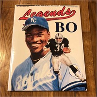1990 Legends Price Guide Uncut Sports Trading Card
