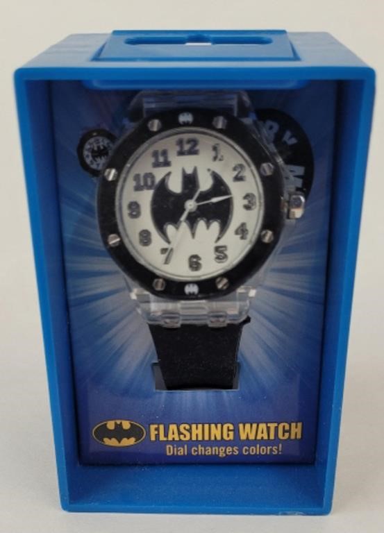 DC Batman Flashing Watch Dial changes colors