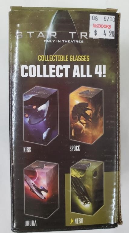 Star Trek Collectible Glasses - Nero