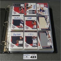 Binder Topps 2013 & 2010 Assorted Baseball Cards