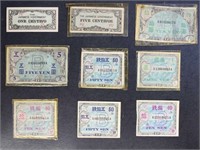 Japan Paper Money World War II Military Currency m