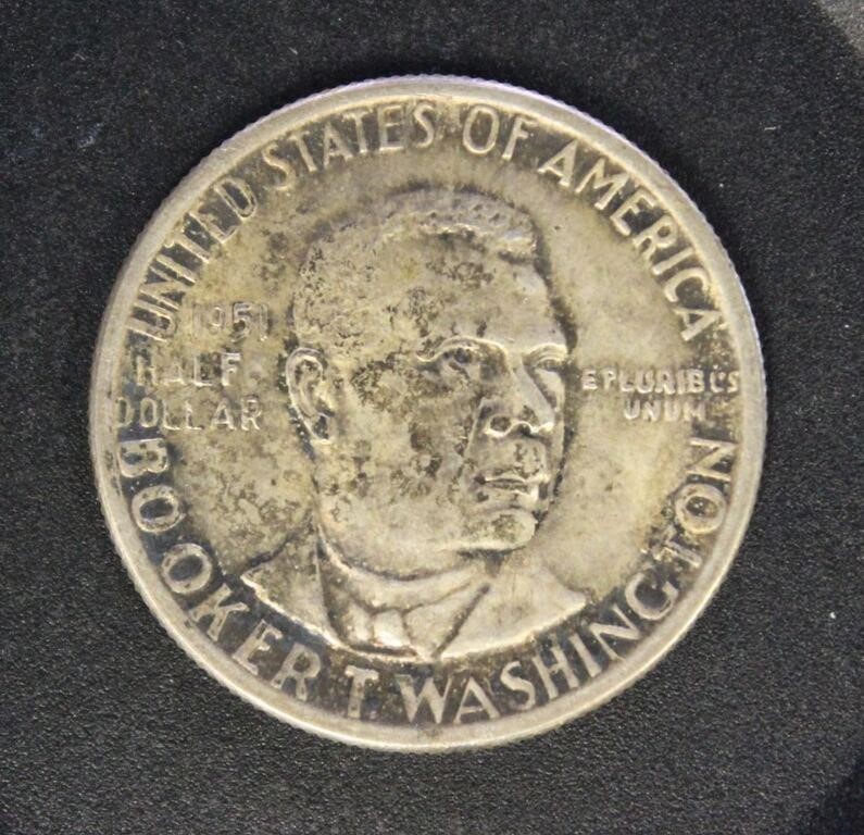 US Coins 1951 Booker T Washington Commemorative Si