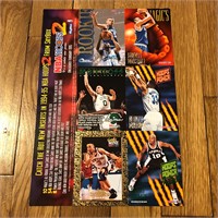 1994 Skybox NBA Hoops 2 Uncut Promo Trading Cards
