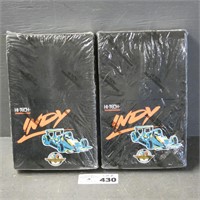 (2) Sealed Boxes of INDY Hi-Tech Cards