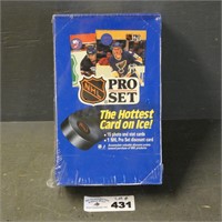 Sealed Box of 1990 NHL Pro Set Hockey Cards