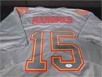 CHIEFS PATRICK MAHOMES SIGNED JERSEY FSG COA