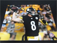 KENNY PICKETT SIGNED 8X10 PHOTO STEELERS COA