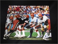 JERRY SHREK SIGNED 8X10 PHOTO BROWNS BAS