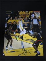 STEPHEN CURRY SIGNED 8X10 PHOTO COA