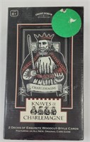 Knaves of Charlemagne - Woodcut Card
