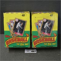 (2) Unopened Boxes of 1987 Topps Baseball Cards