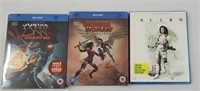 Alien - Wonder Woman - Justice League DVDs
