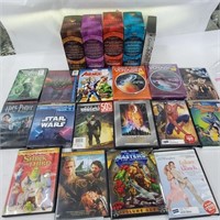 Assortment of DVD Sci-Fi and Comics and Etc.