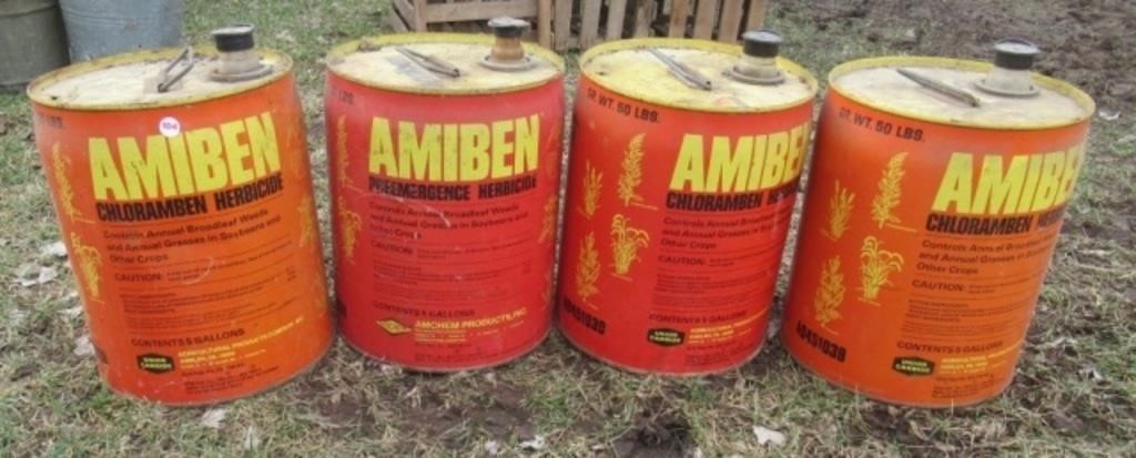 (4) Ambien 5-gallon cans.