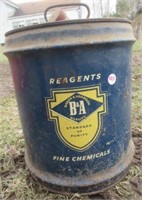 B & A 5-gallon can.