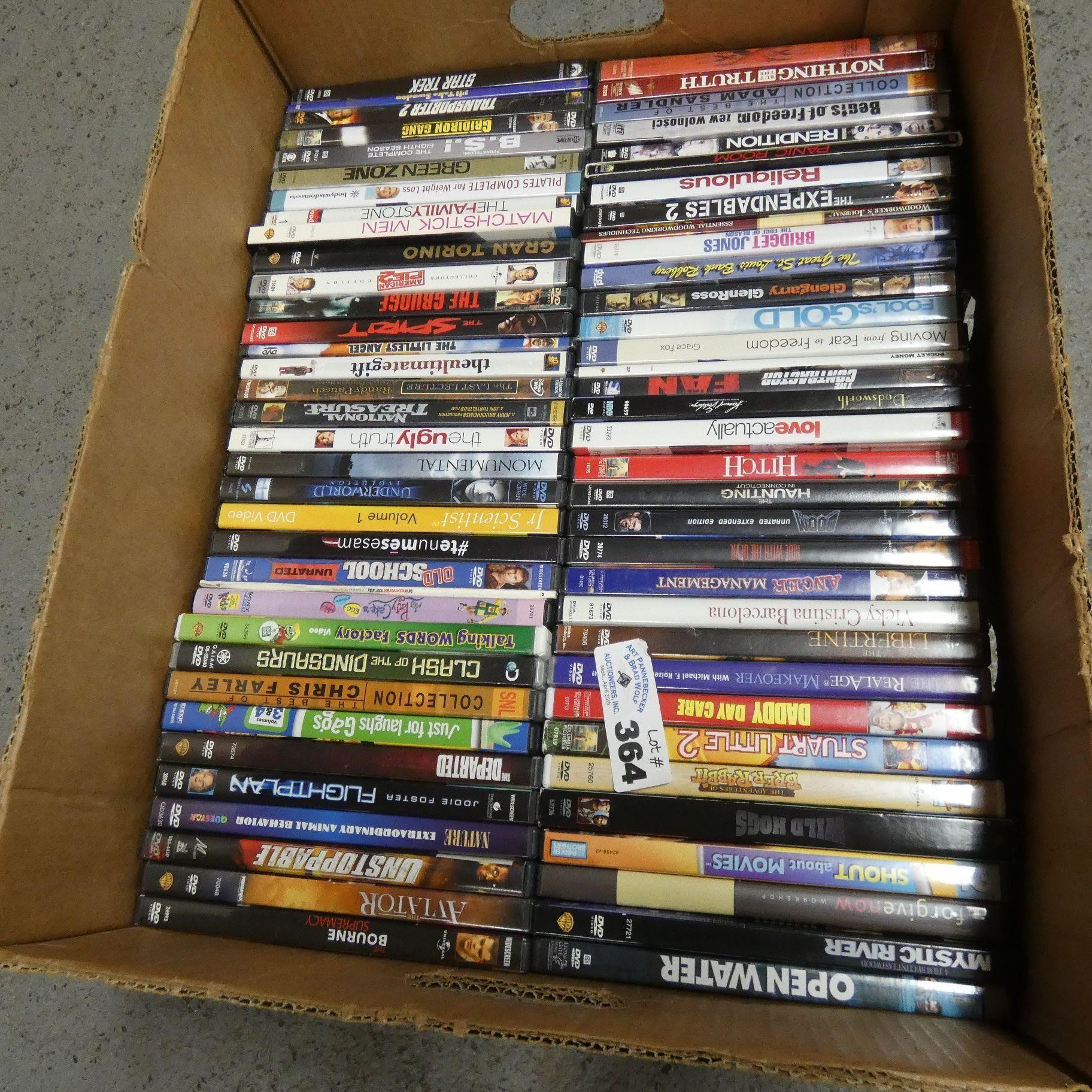 Large Lot of Movie DVD's