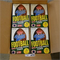 (20) Full 1990 Fleer Premiere Football Boxes