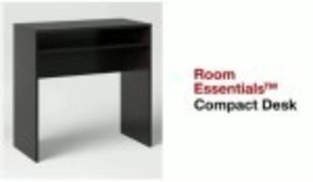 Room Essentials Compact Desk-Black