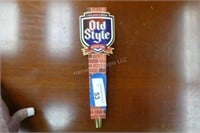Old Style beer tap