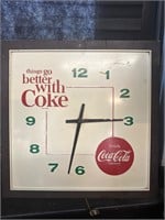 Vintage Drink Coca-Cola clock