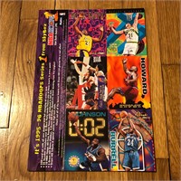 1995 Skybox NBA Hoops 1 Uncut Promo Trading Cards