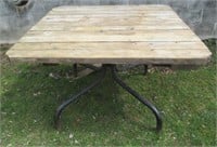 40 1/2" x 42" Outdoor table.