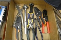 Hand tools- vise grips, cutter and misc