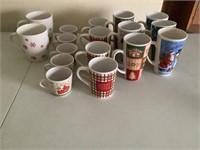 17 Christmas mugs