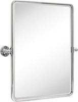 Farmhouse  Pivot Rectangle Bathroom Mirror