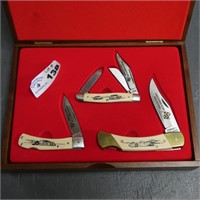 Schrade Cutlery Checkered Flag Knife Collection