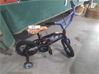 Spiderman Bicycle with Training Wheels
